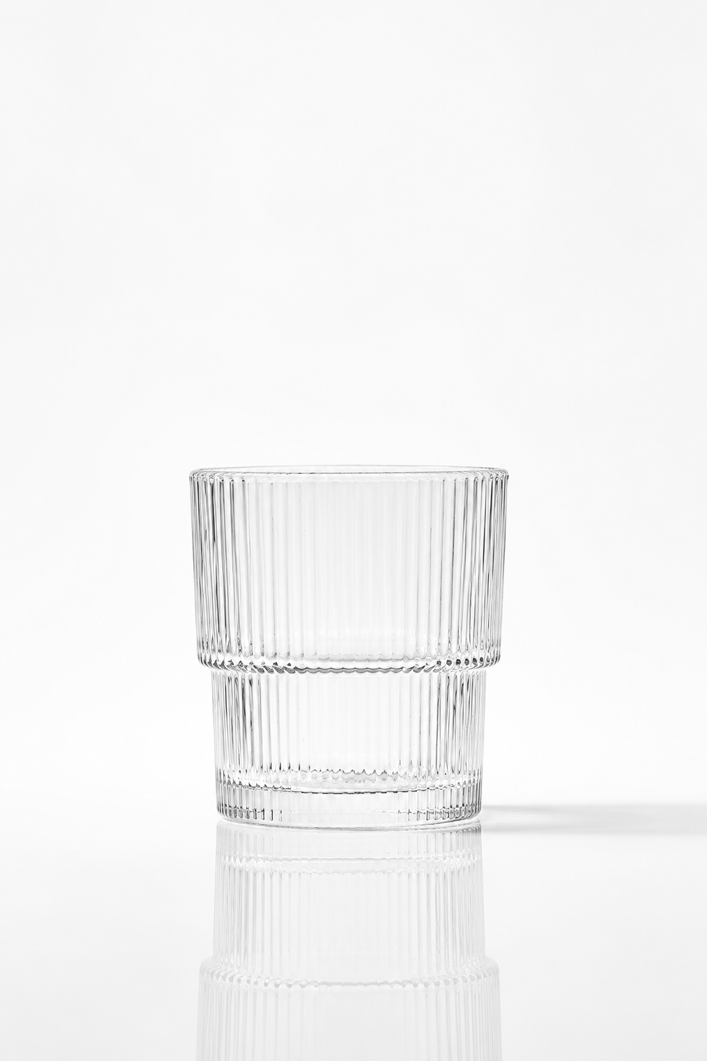 Fluted Glass Tumbler